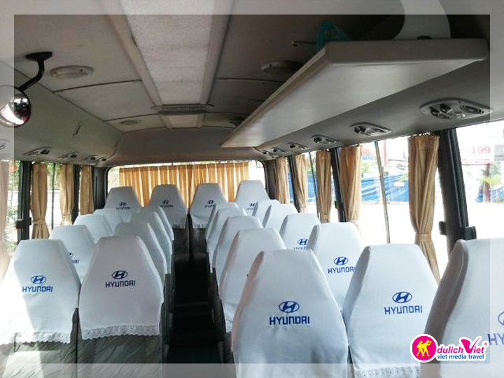 Thuê xe du lịch Hyundai 29 chỗ giá tốt đi Nha Trang